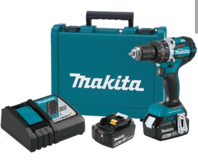 TALADRO COMBINADO BL 18V 5,0Ah LXT+DEYDML