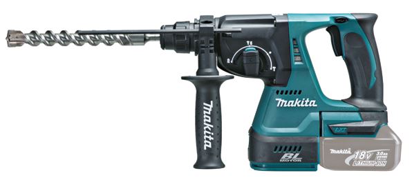 MARTILLO LIGERO 24MM BL 18V DHR242Z MAKITA