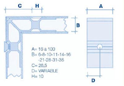 ESC.ANUD.TUB.3-3716-C 40X18