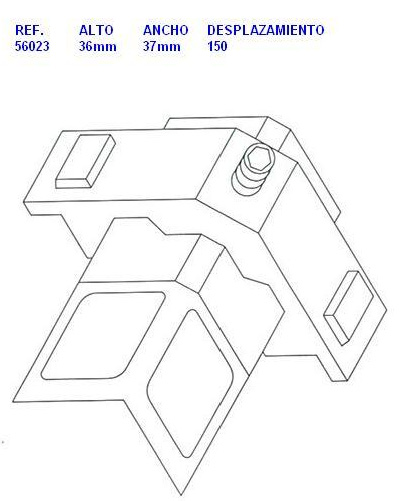 ESC.SA 56023 PUERTA SILVER
