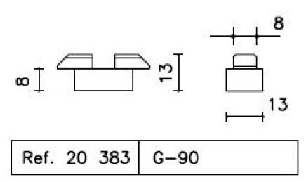 ENGANCHE SA MARCO G-90 CON LLAVE 803