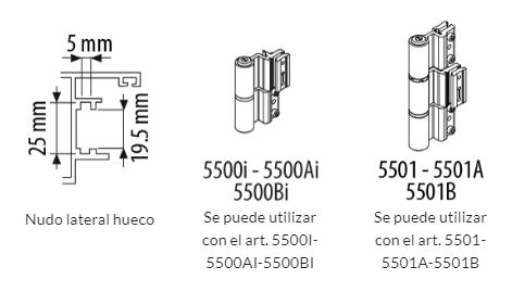 ENCUENTRO PARA CERRADURA 14MM
