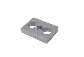 CALZO LOIRA+V PARA SOLAPE 7MM PLATA