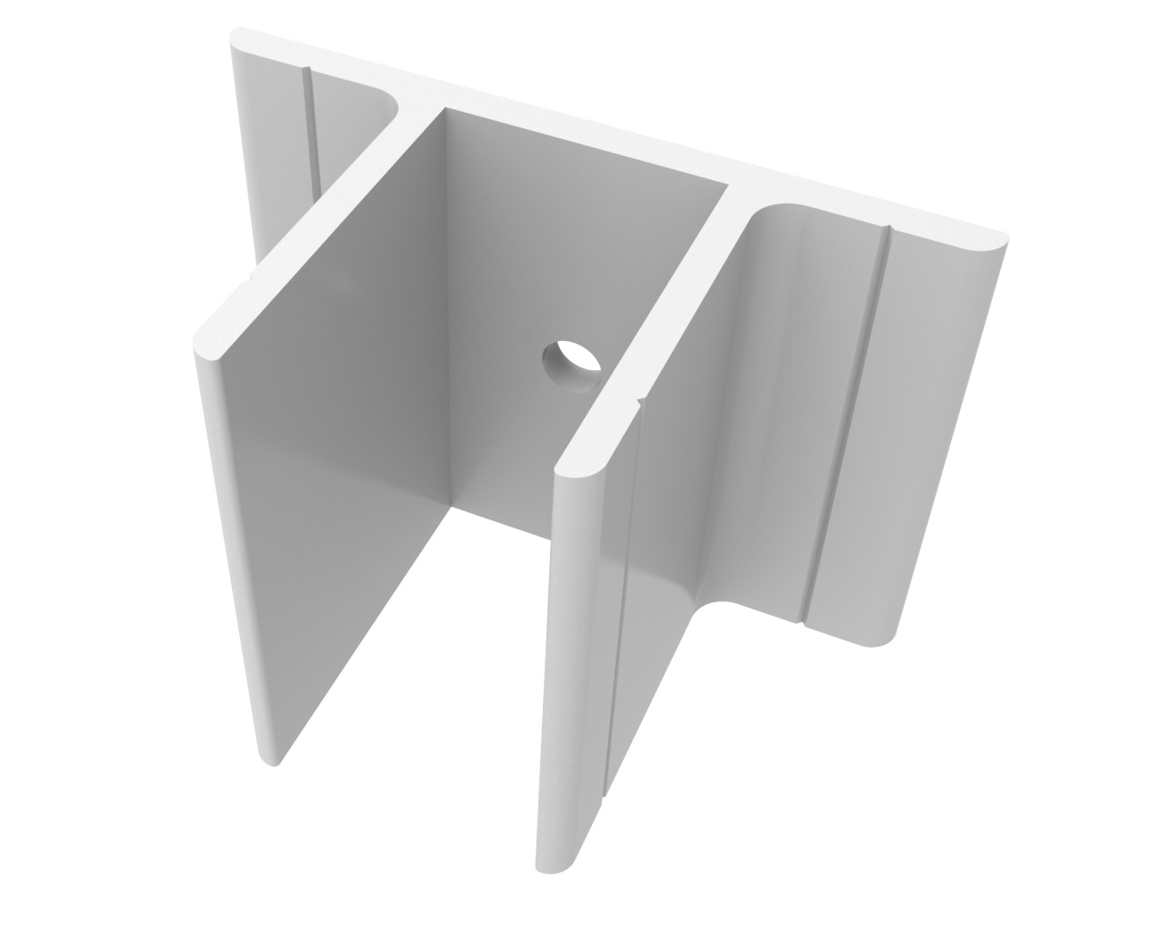 FIJA VERJAS 40 X 20 BLANCO