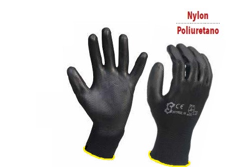 GUANTES POLIESTER/POLIURETANO T-8 5071PB