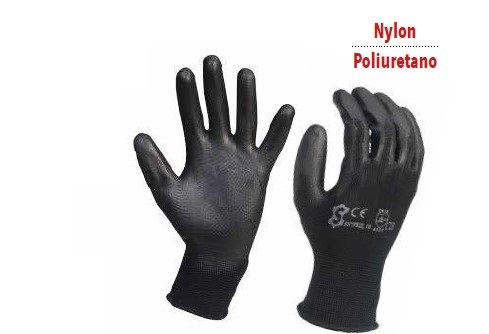 GUANTES POLIESTER/POLIURETANO T-9 5071PB