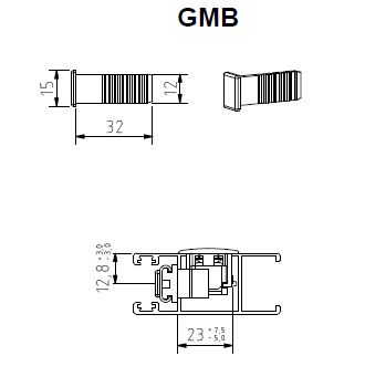 GANCHO MULTIPUNTO ALUALPHA GMB