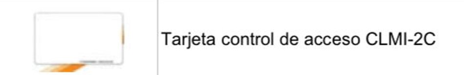 TARJETA CONTROL DE ACCESO CLMI-2C