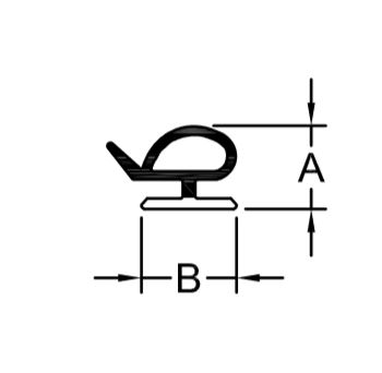 GOMA BLDT-85 NEGRA