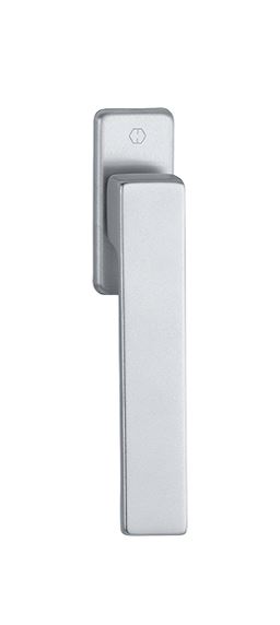 MANILLA TOULON PLANA 90º M5X40mm PLATA