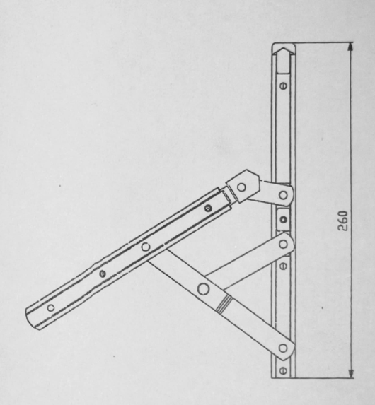 JGO.COMPAS PROYECTANTE CORTO 260 mm