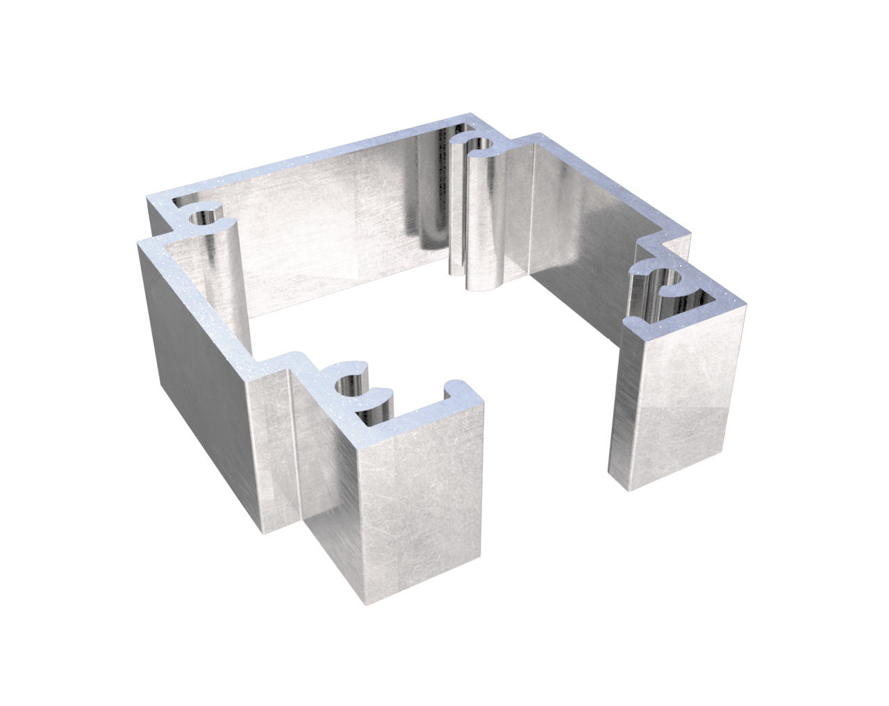 ANCLAJE TUBO 100 X 100 BRUTO
