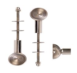 JGO. SOPORTES SIMPLE INOX