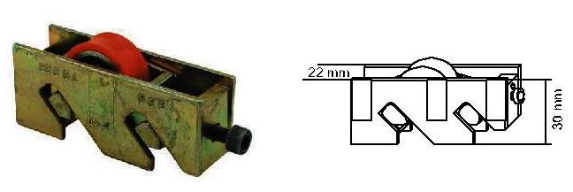 RUEDA ZAMAK REG.S800/IT-70