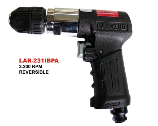 TALADRO PISTOLA REVER.10MM 3.200 RPM