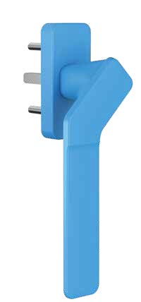 MANILLA ALUALPHA ORIZON 3 POS. INOX DCHA.