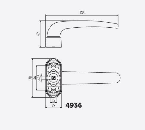 MANIVELA MR 4936 BLANCO JGO.