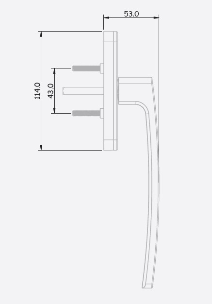 MANILLA MR 5165 MULTIPUNTO BALCONERA BLANCO QUAD