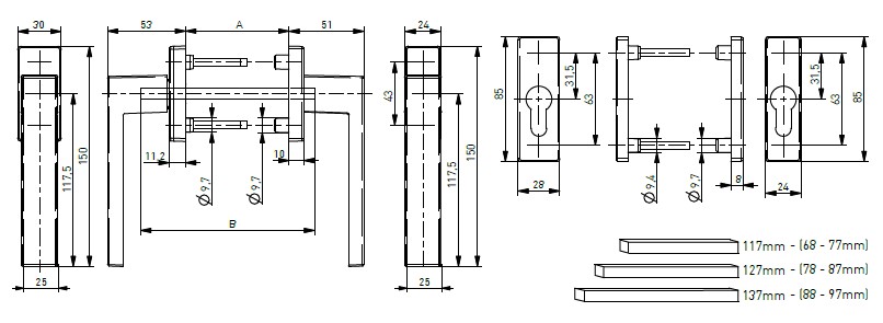 JGO.MANILLA DUBLIN BALCONERA C/BOCALLAVE BLANCO