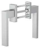 JGO.MANILLA DUBLIN BALCONERA SIN ROSETA BLANCO MAT