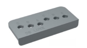 PLANTILLA PARA ASA TIRADOR BALCONERA DE LUXE