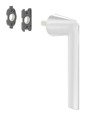 MANIVELA STAC LAMBDA MINIMALISTA 2 Y 4 APOYO NEGRO