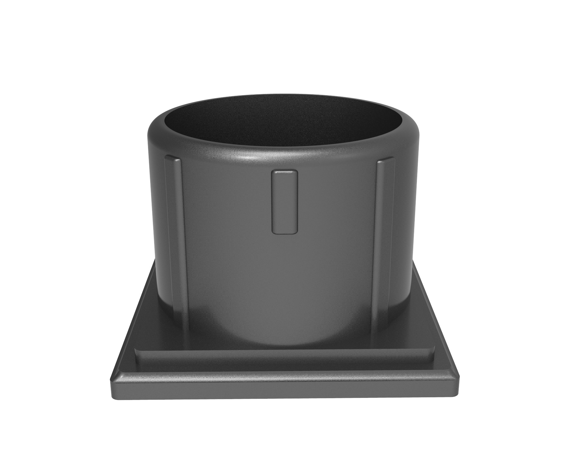 MULTIBASE 100X100 PARA TUBO 80-100 Ø  BRUTO