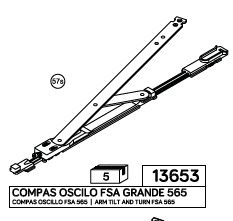 OB SA COMPAS RIA FSA GRANDE 565/1400