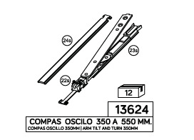 OB SA COMPAS 350 A 550 13624