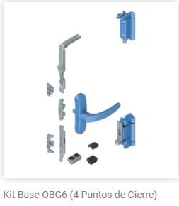 OB ALUALPHA KIT BASE G-6 INOX