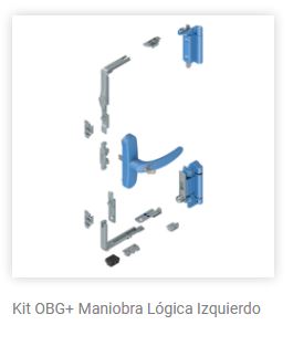 OB ALUALPHA KIT BASE AP.LOGICA DCH.NEGRO