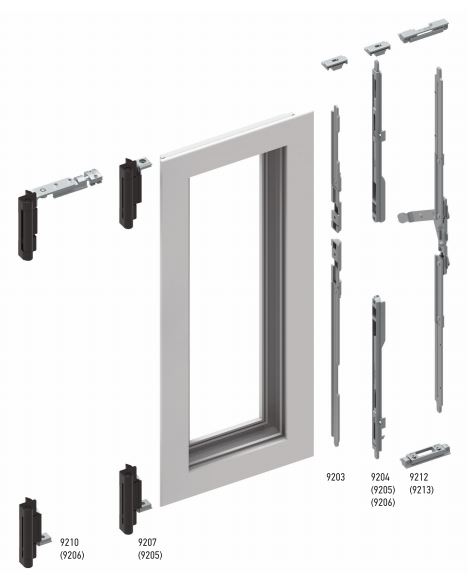 OB MR KIT 2HOJA 9205 BLANCO (PAS+BIS.SIMETRICA)