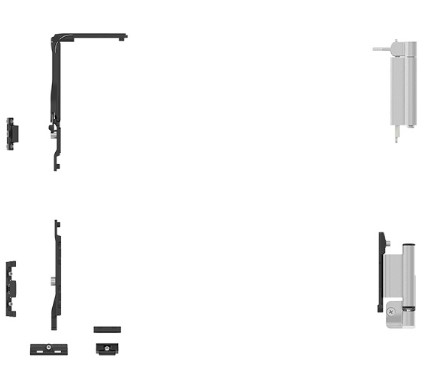 OB STAC KIT BASE CLX160 S/CREMONA RAL ESP 3 INOX