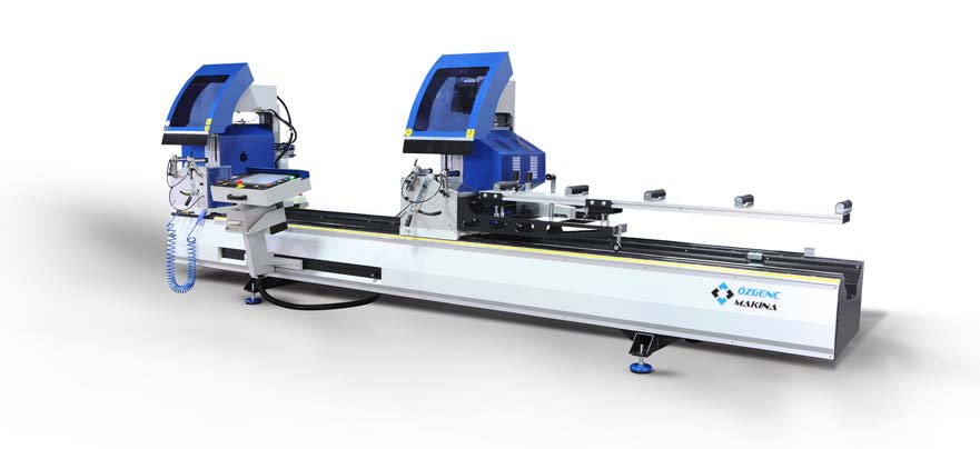 TRONZADORA AUTO.DOBLE CABEZAL CORTE ALU CON PC