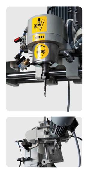 COPIADORA CREMONERA CANAL 16mm SISTEMA LUBRICACION