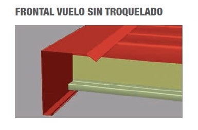 REMATE FRONTAL CUBIERTA 30 BLANCO