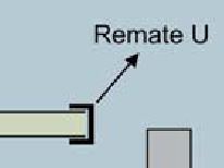 REMATE U-80MM BLANCO (3MTS)