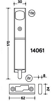 PASADOR SA NYLON 6000 (ANCHO)
