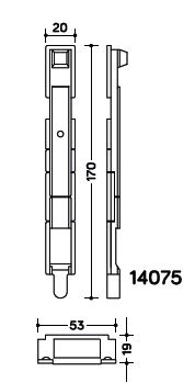 PASADOR SA 2ªHOJA C-203 CANAL 20