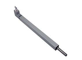 PASADOR ATLAS C/LLAVE 3726 250MM NEGRO MATE