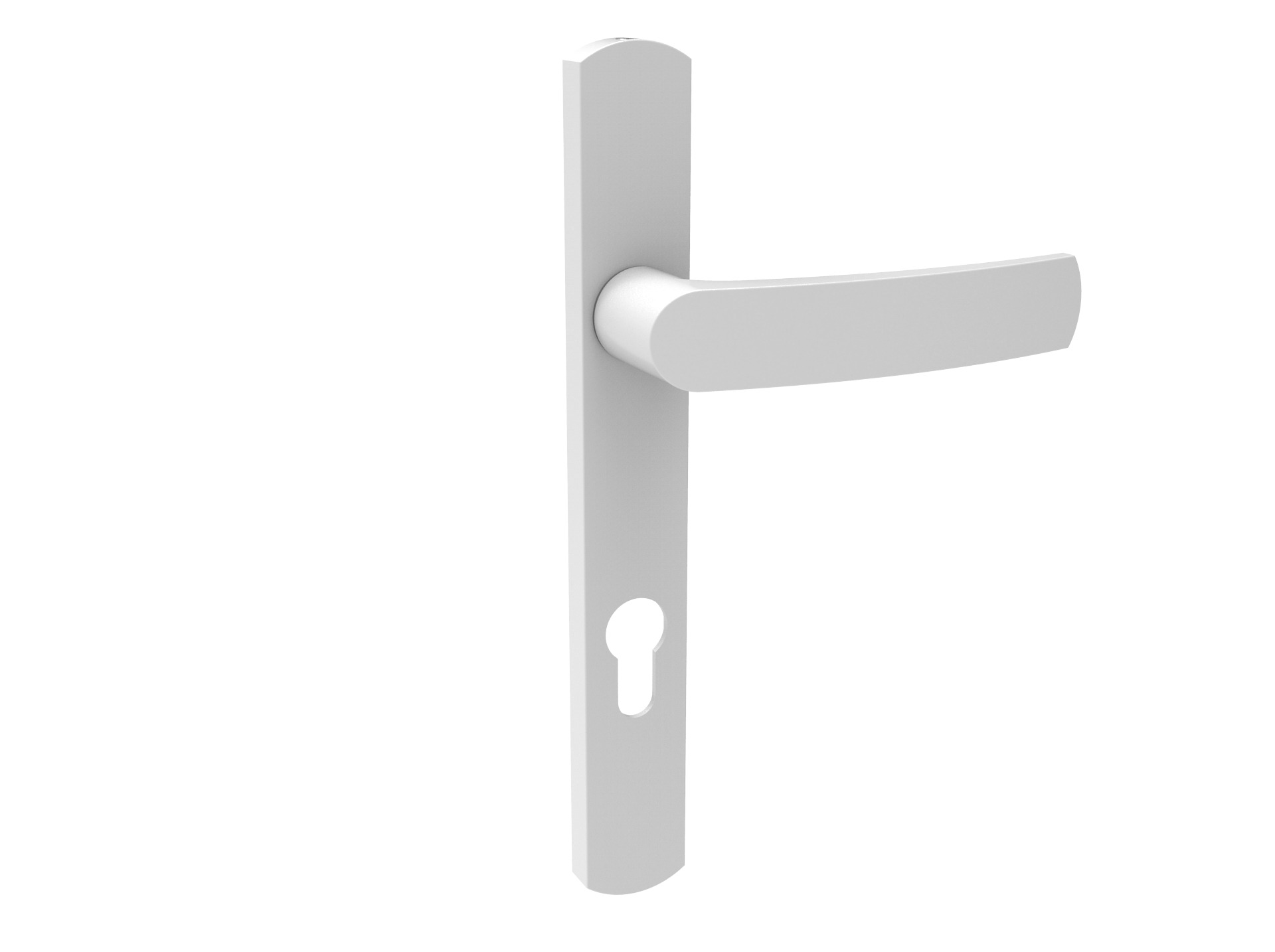 MANILLA REVERS.C/BOCALLAVE A 85MM BLANCO PICASSO