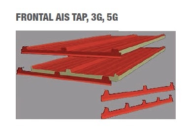 REMATE FRONTAL TROQUELADO PARA TAP 30MM ROJO (1100