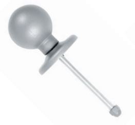 POMO IRIS C/ESCUDO 63MM BRONCE