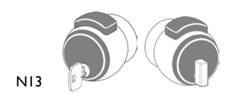 POMO L-13 LLAVE-COND.BLANCO