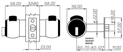 POMO L-17 LLAVE PASO NEGRO