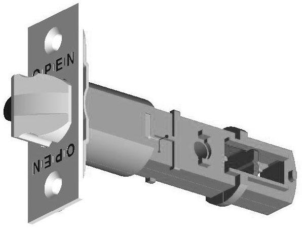 PICAPORTE SENCILLO 127 MM.