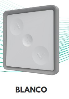 PULSADOR PARED C-WALL PERSIANA BLANCO
