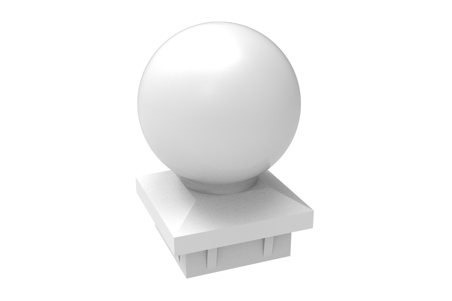 REMATE BOLA ALUMINIO 40X40 RAL