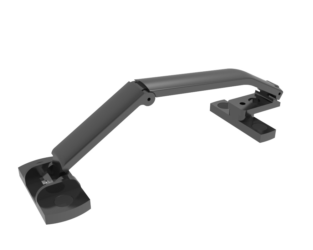 RETENEDOR SEGURIDAD ALUMABE RT-C3 NEGRO