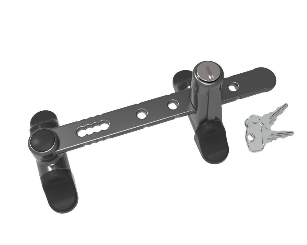 RETENEDOR PRACTICABLE C/LLAVE NEGRO